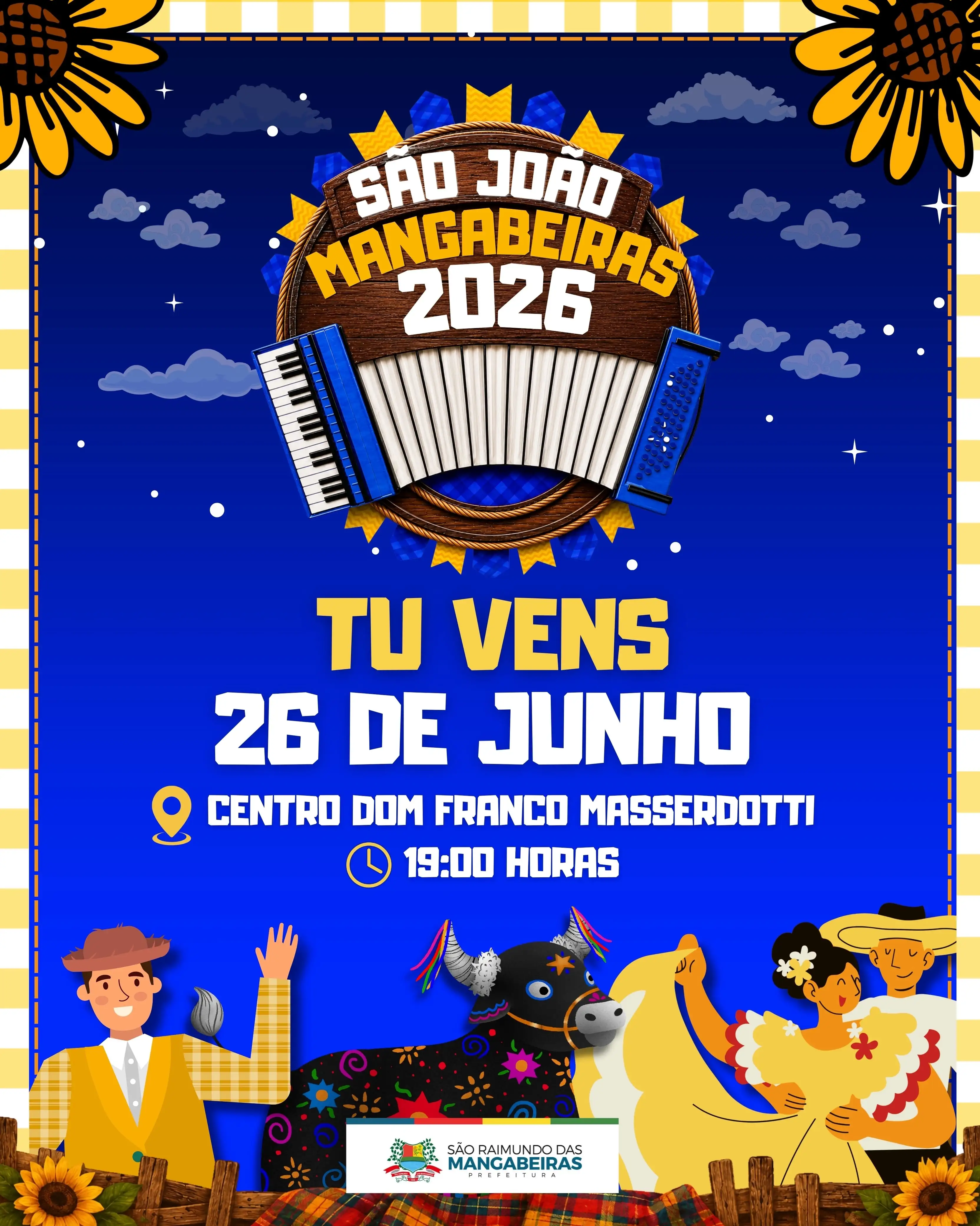 Prefeitura de São Raimundo das Mangabeiras realizará o São João 2026