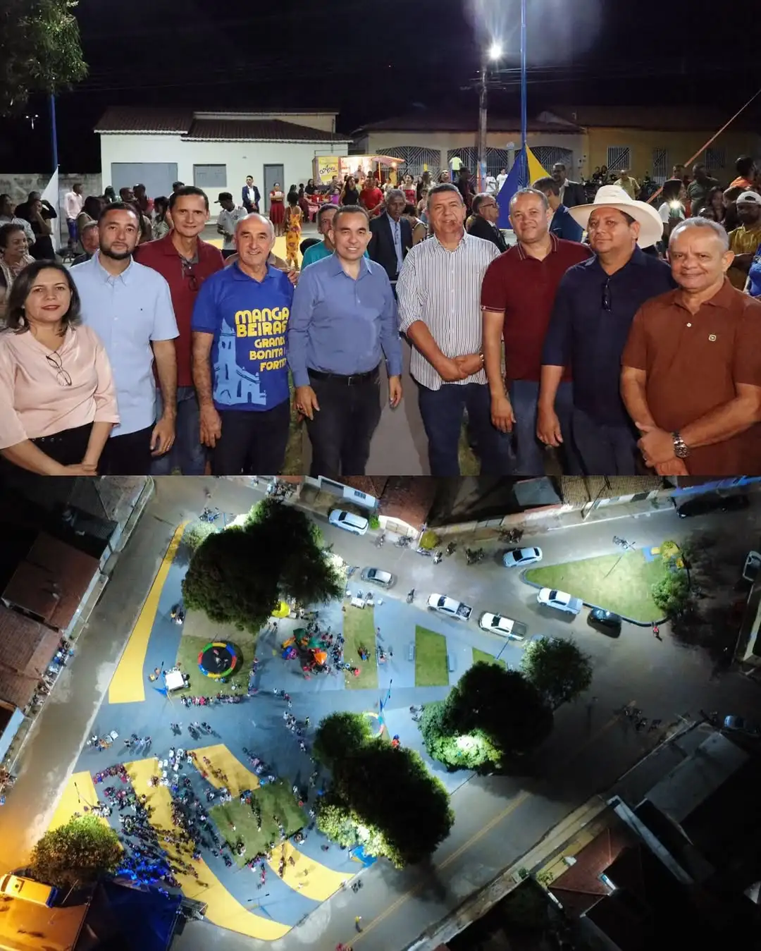 Mangabeiras inaugura a Praça Benedito Maia com grande celebração