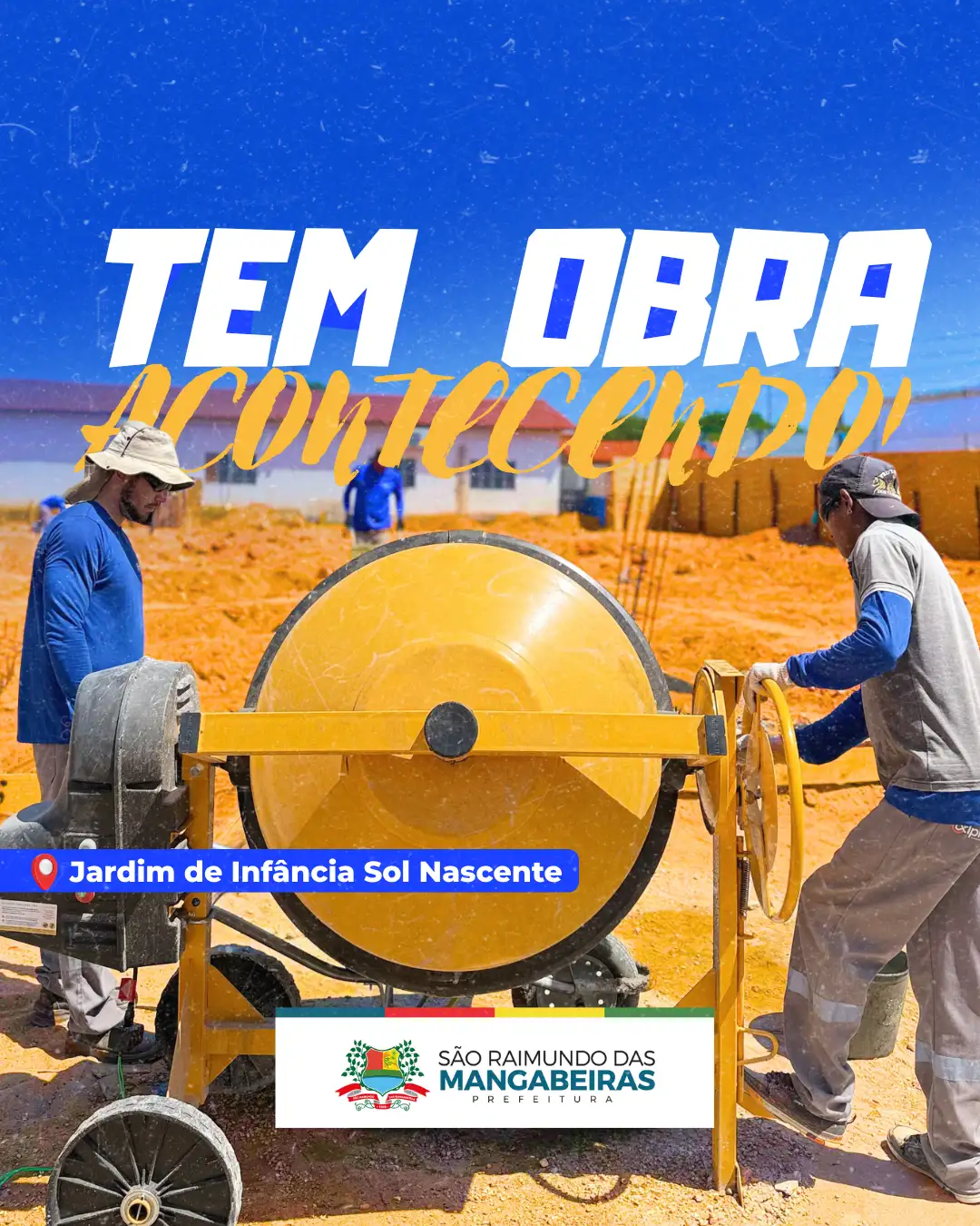 Foto 1 – Mangabeiras dá um novo passo na educação com a Escola de Tempo Integral Sol Nascente