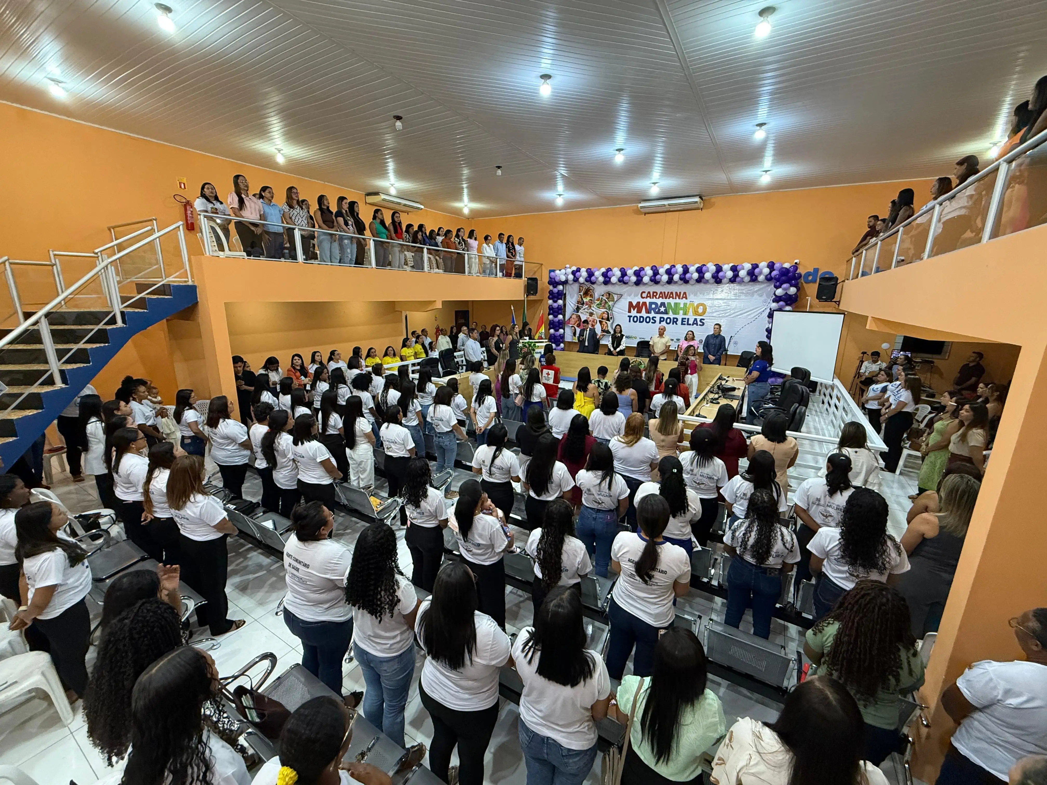 Foto 1 – Caravana “Maranhão Todos Por Elas” mobiliza mais de 400 pessoas em São Raimundo das Mangabeiras