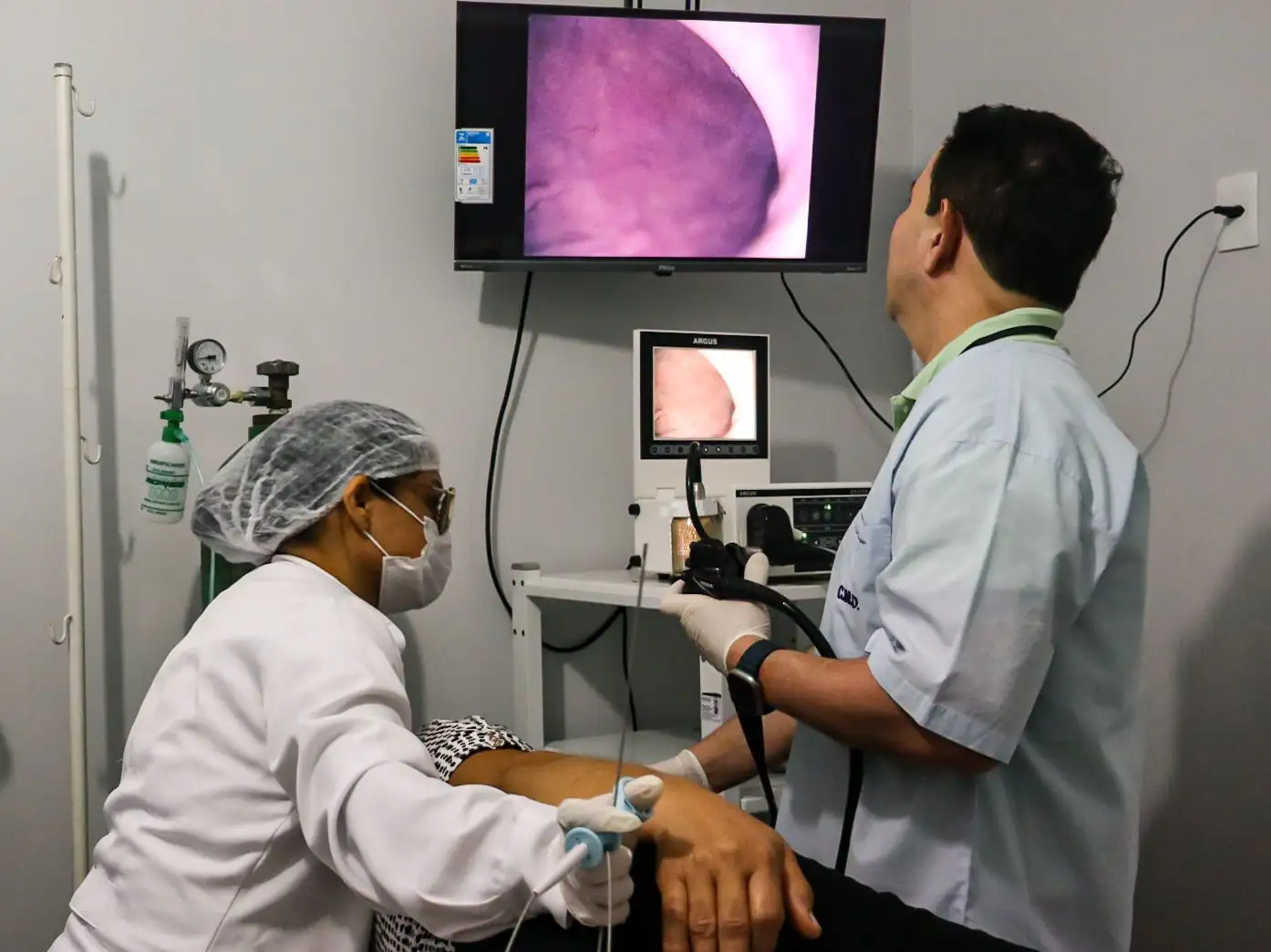Foto 1 – Mangabeiras realiza mutirão de endoscopia para a população