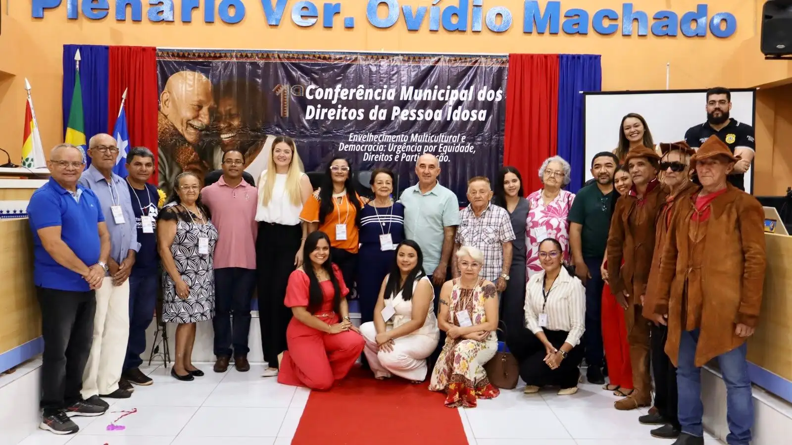 Prefeitura de Mangabeiras realiza 1ª Conferência Municipal dos Direitos da Pessoa Idosa