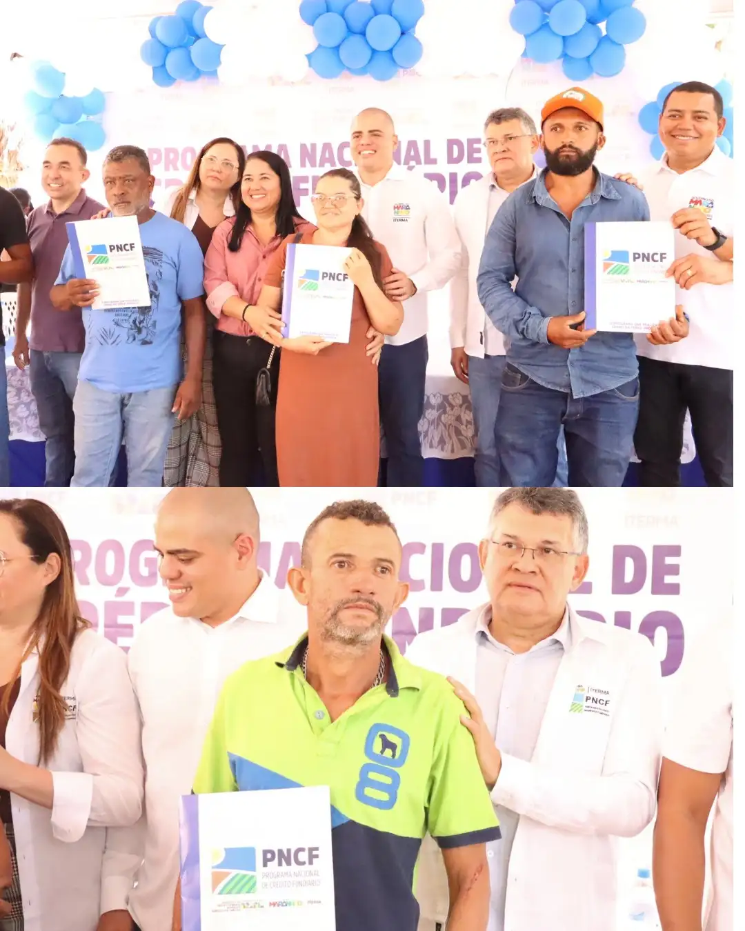 Foto 4 – 80 famílias celebram o recebimento das escrituras públicas do Crédito Fundiário em São Raimundo das Ma