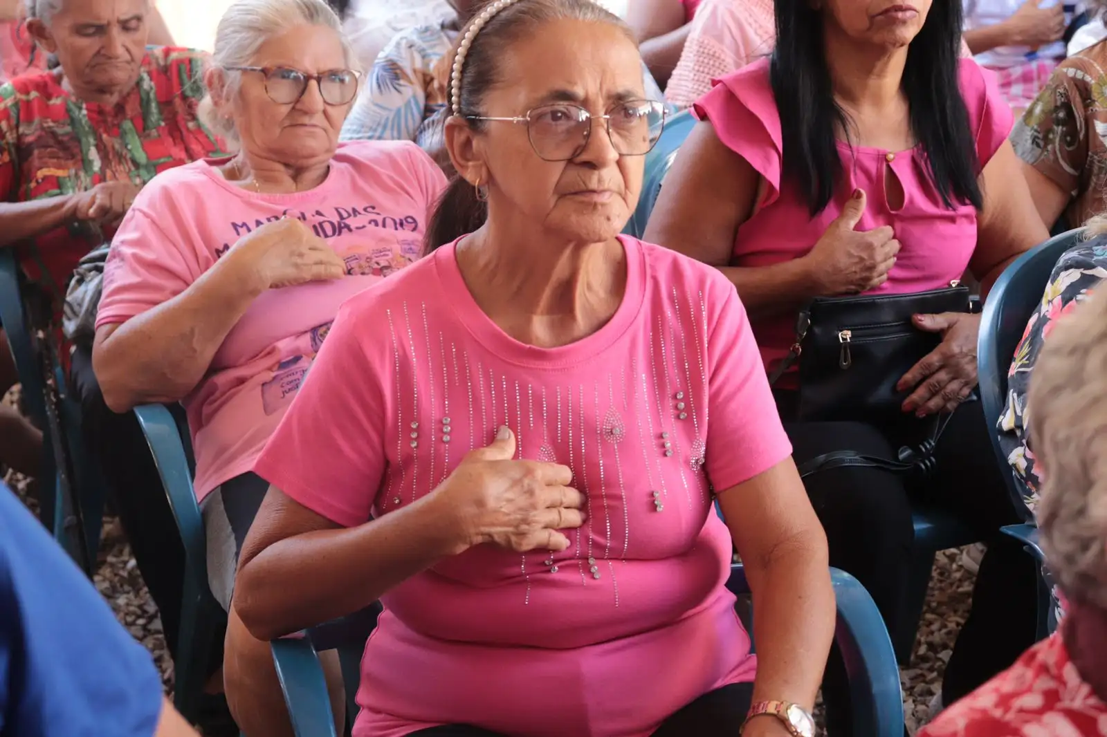Foto 1 – Aulão da Prevenção reúne mulheres em ação de saúde e conscientização pelo Outubro Rosa