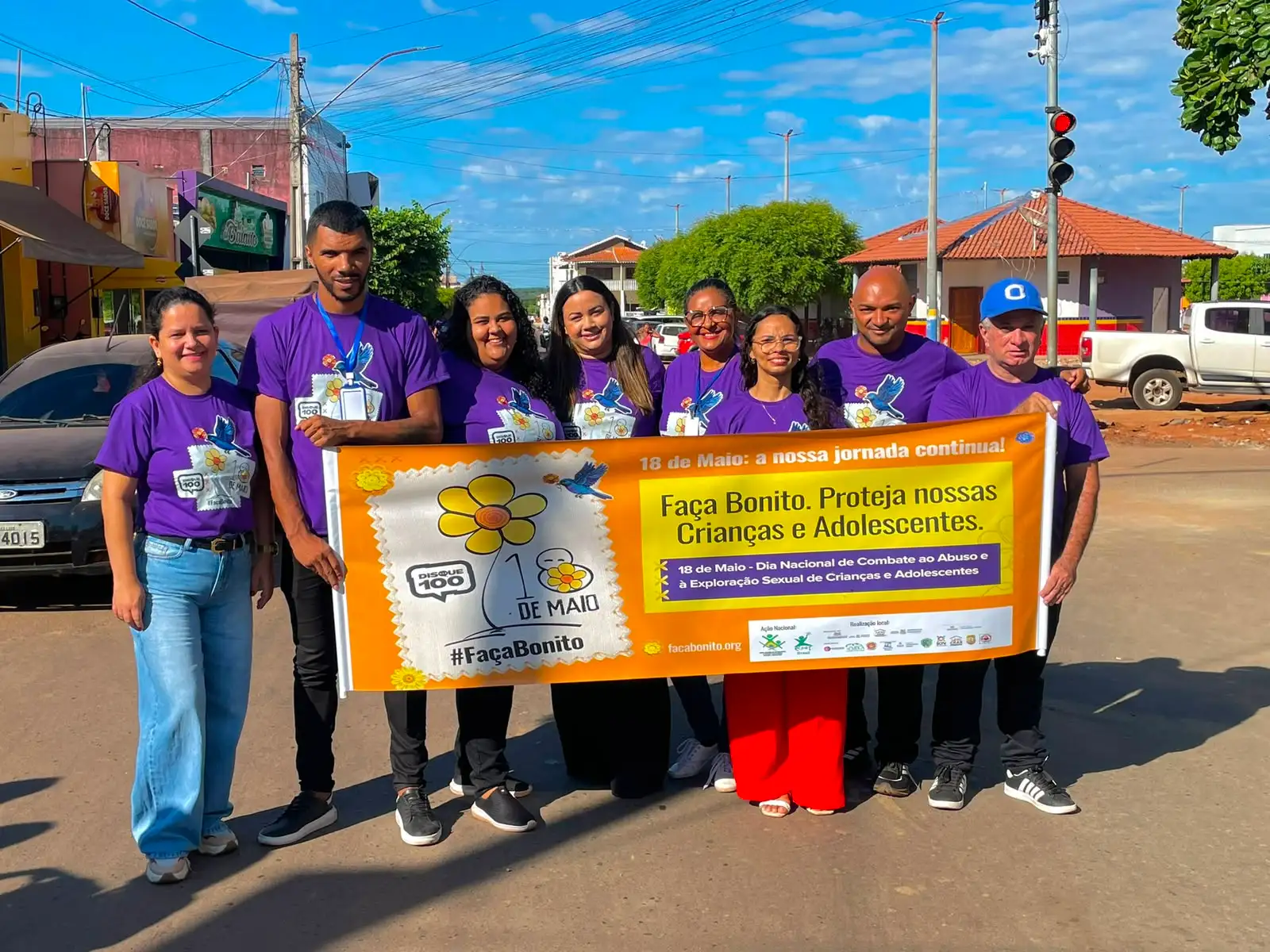 Foto 2 – Mangabeiras Realiza Ação de Proteção à Criança e ao Adolescente no 18 de Maio